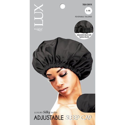 LUX ADJUSTABLE SLEEP CAP XL [ONYX]