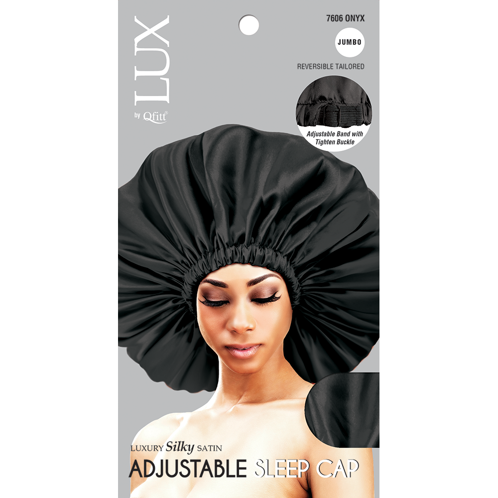 LUX ADJUSTABLE SLEEP CAP JUMBO [ONYX]
