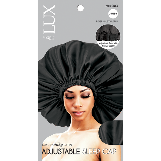 LUX ADJUSTABLE SLEEP CAP JUMBO [ONYX]
