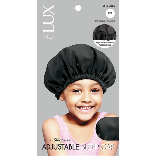 LUX ADJUSTABLE SLEEP CAP KIDS [ONYX]