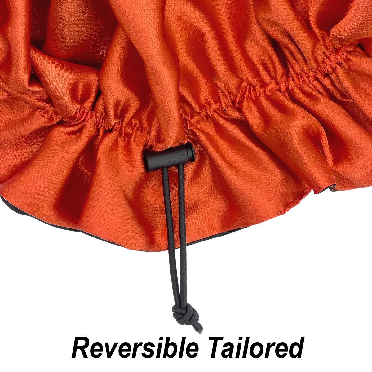 (M-L) Ruffled Edge Adjustable Bonnet - 6 pcs set