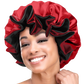 (L-XL) Ruffled Edge Adjustable Bonnet - 6 pcs set