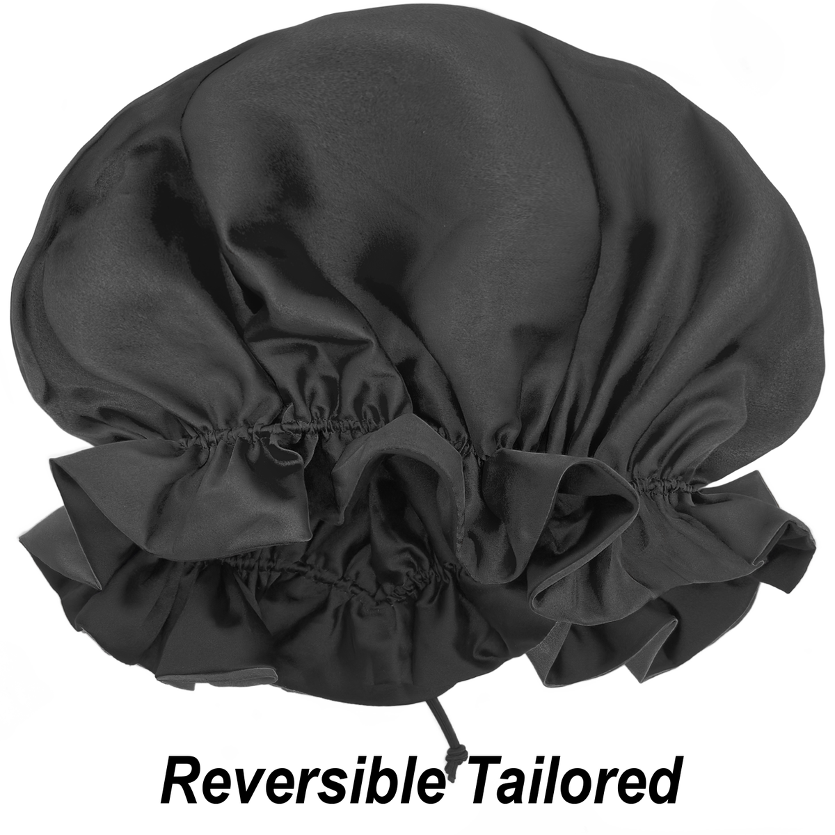(L-XL) Ruffled Edge Adjustable Bonnet