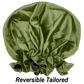 (Jumbo) Ruffled Edge Adjustable Bonnet - Assort - 6 pcs set