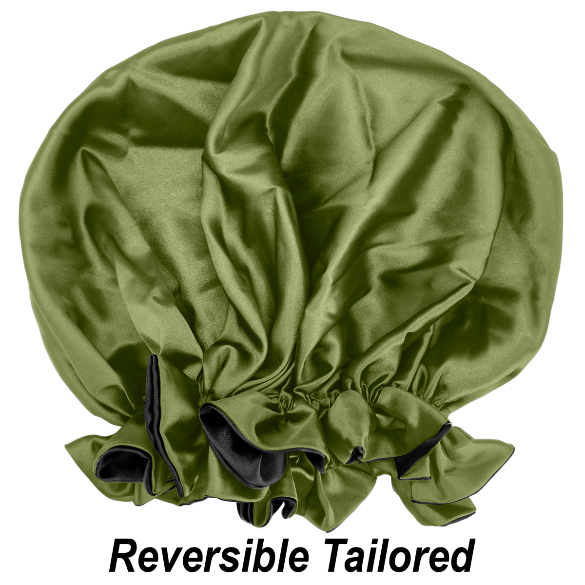 (Jumbo) Ruffled Edge Adjustable Bonnet - Assort - 6 pcs set