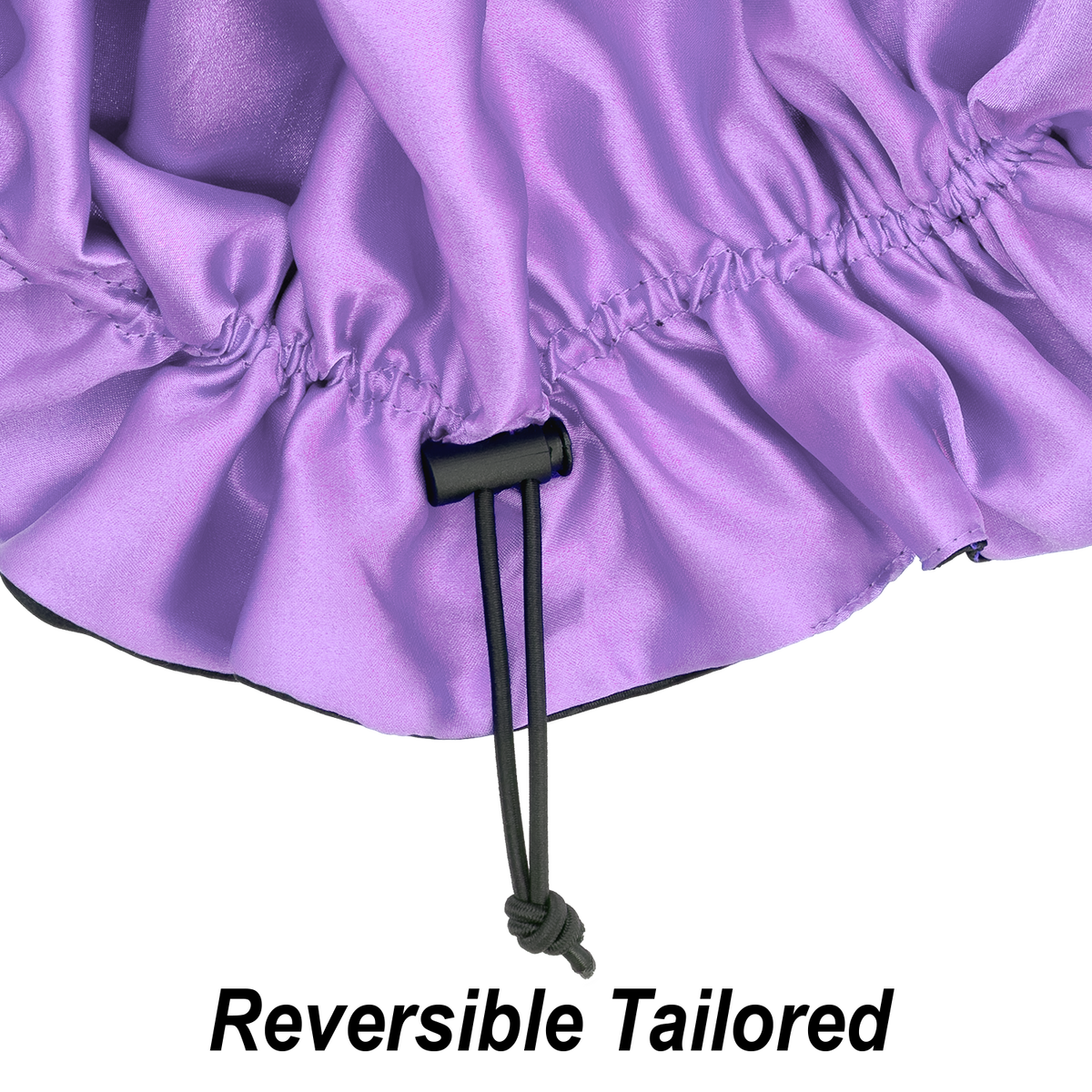 (Braid) Ruffled Edge Adjustable Bonnet - 6 pcs set