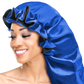 (Braid) Ruffled Edge Adjustable Bonnet - 6 pcs set