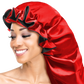 (Braid) Ruffled Edge Adjustable Bonnet - 6 pcs set