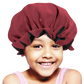 (Kids) Ruffled Edge Adjustable Bonnet - 6 pcs set