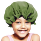 (Kids) Ruffled Edge Adjustable Bonnet - 6 pcs set