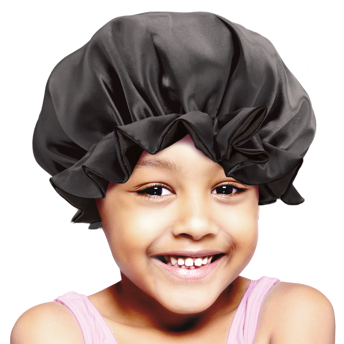 (Kids) Ruffled Edge Adjustable Bonnet