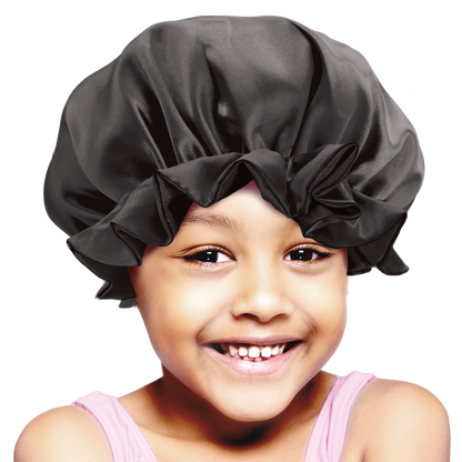(Kids) Ruffled Edge Adjustable Bonnet