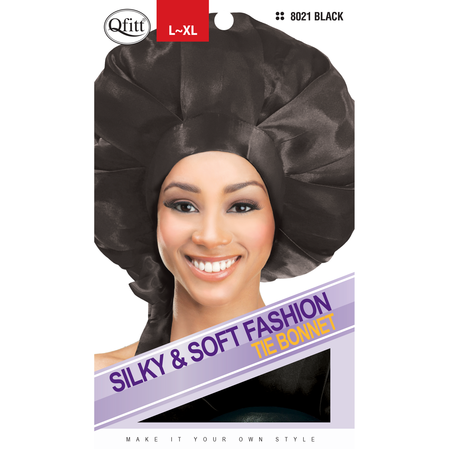 SILKY & SOFT TIE BONNET