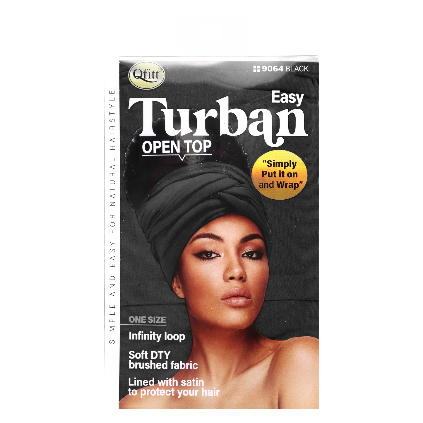 EASY OPEN TURBAN [BLACK]