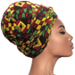 Qfitt Easy Turban-Pattern 6-piece set with satin lining and a stretchy infinity-loop design