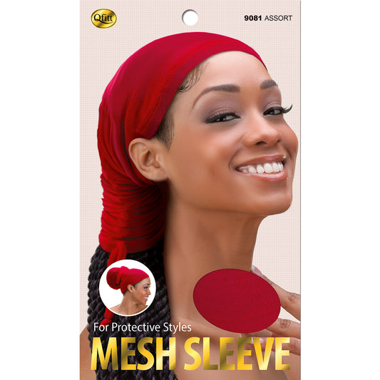 MESH SLEEVE ONE SIZE [ASSORT-6PCS SET]