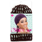 Qfitt Doobie Cap for wrapping and maintaining smooth hairstyles