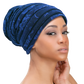 Shimmer Pleated Turban