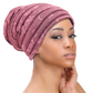 Shimmer Pleated Turban
