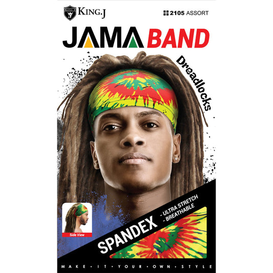 BAND JAMA SPANDEX DREADLOCKS CAP - 2105