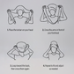 Easy Turban - 6 pcs set