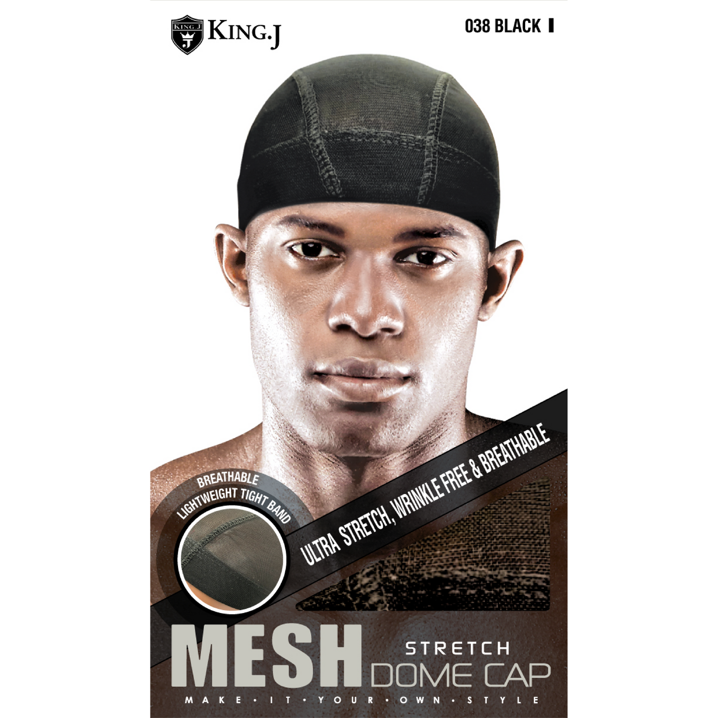 STRETCH MESH DOME CAP