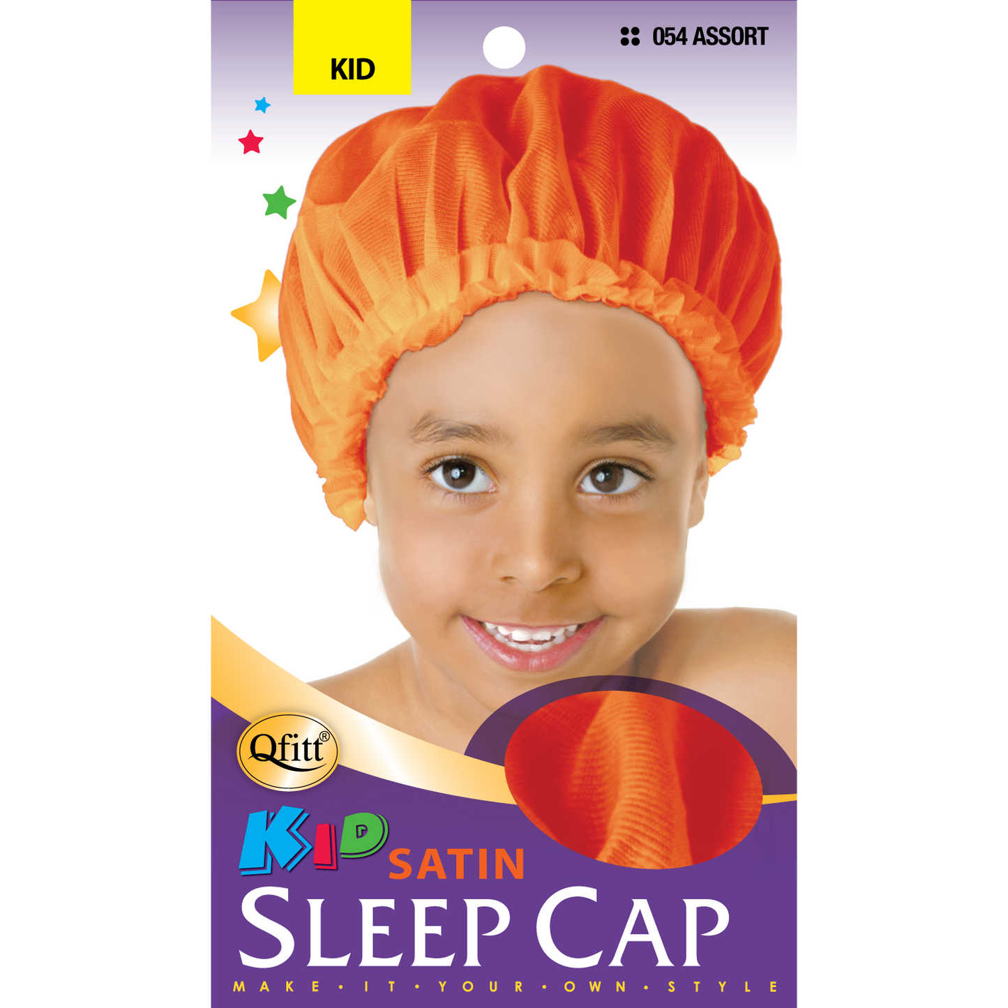 KIDS SATIN SLEEP CAP