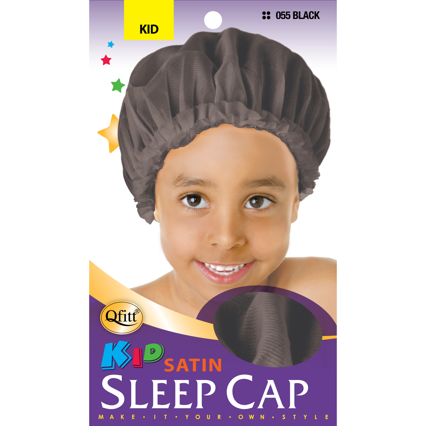 KIDS SATIN SLEEP CAP
