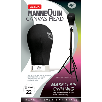 Mannequin Canvas Head