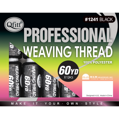 Professional Weaving Thread - 60 yd - 12 pcs