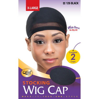 (X-Large) Stocking Wig Cap - 2 caps