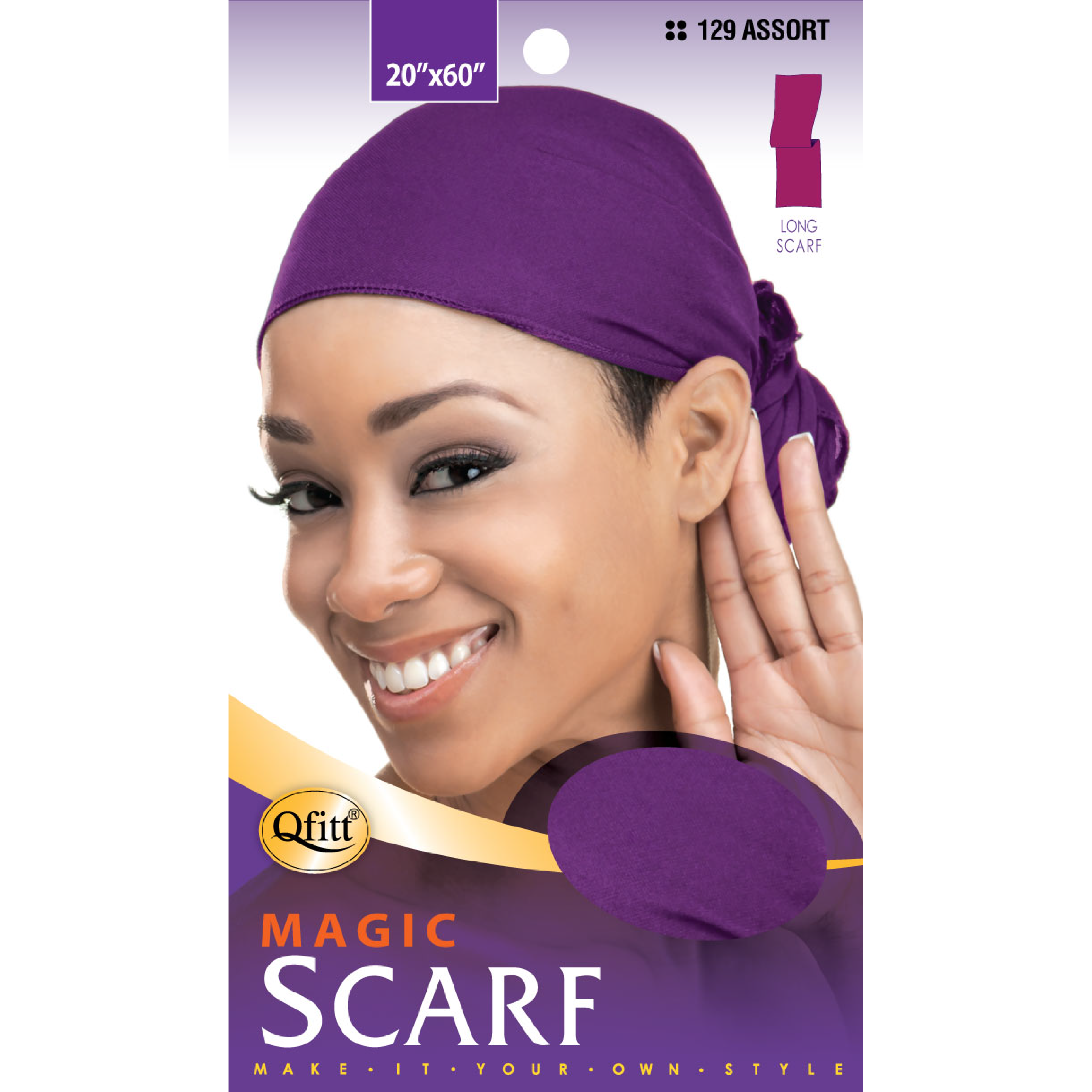 MAGIC SCARF ASSORT 12 PIECES SET Qfitt magic-scarf-assort-12-pieces-set-qfitt