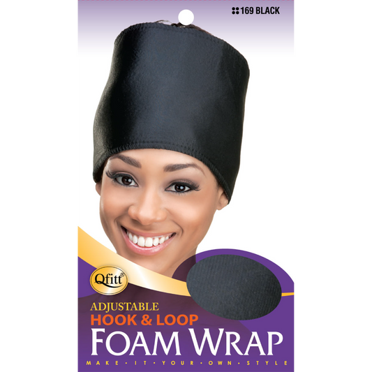 SATIN FOAM WRAP [BLACK]