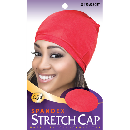 Spandex Stretch Cap - 12 pcs set