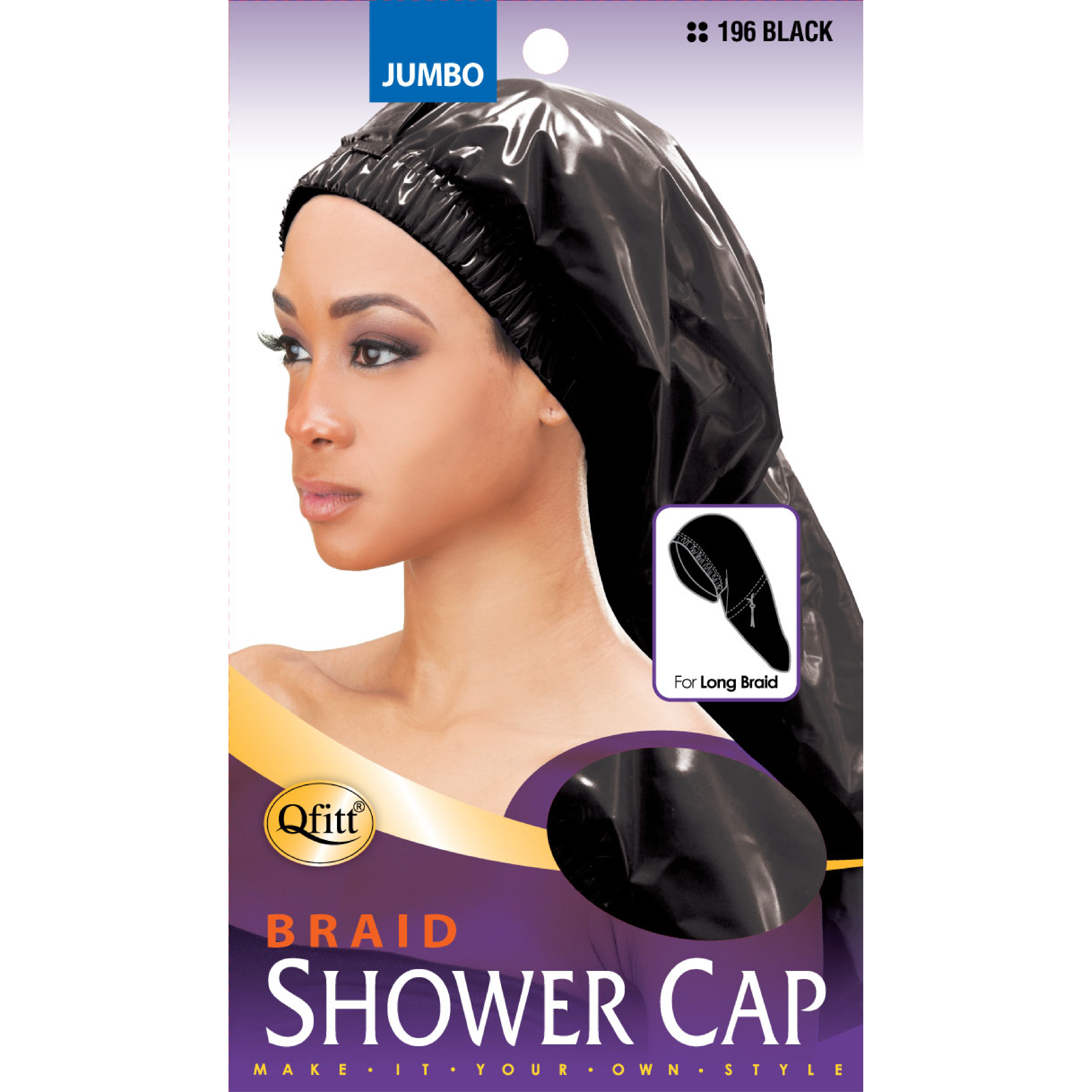 BRAID SHOWER CAP Qfitt