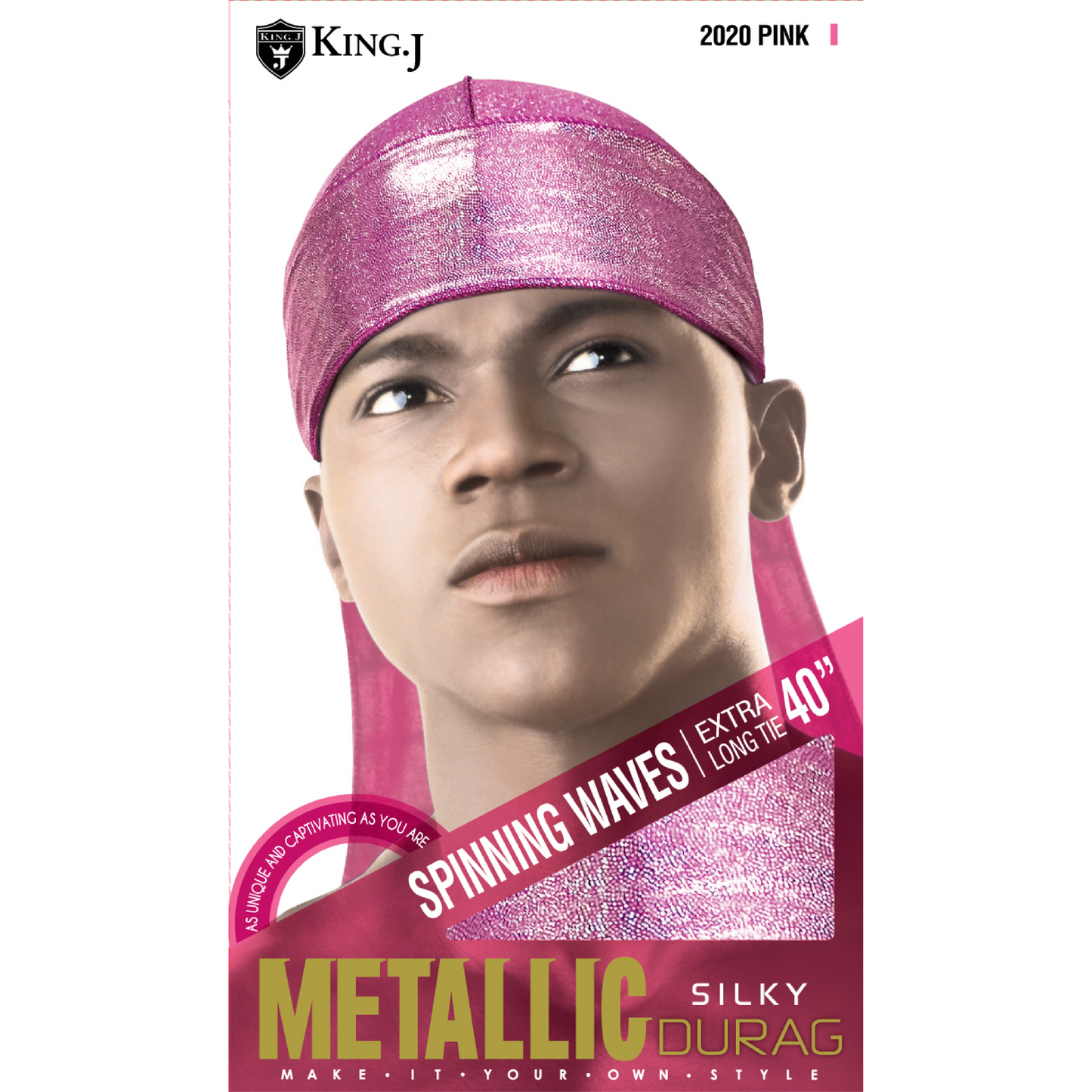 METALIC SILKY DU-RAG