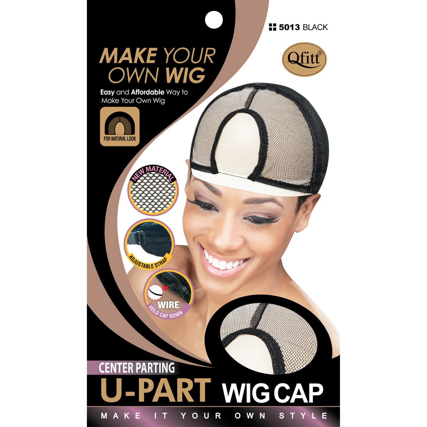 U-PART WIG CAP
