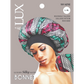 (X-Large) Luxury Silky Satin Bonnet - Pattern - 6 pcs set