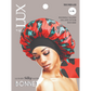 (X-Large) Luxury Silky Satin Bonnet - Pattern - 6 pcs set