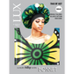 (Regular) Luxury Silky Satin Bonnet - Pattern - 6 pcs set
