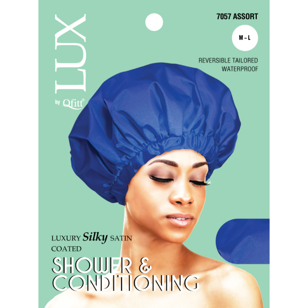 REGULAR LUXURY SILKY SATIN COATED SHOWER & CONDITIONING - SOLID