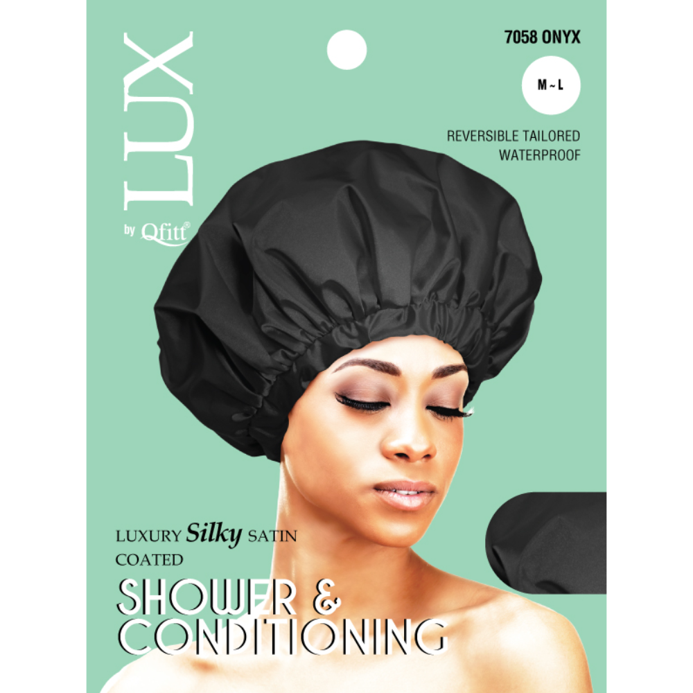 REGULAR LUXURY SILKY SATIN COATED SHOWER & CONDITIONING - SOLID
