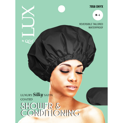 (Regular) Luxury Silky Satin Coated Shower & Conditioning
