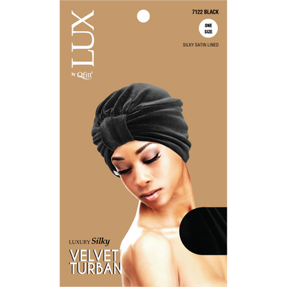 Luxury Silky Velvet Turban
