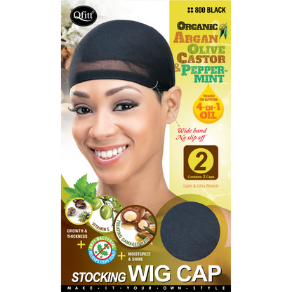 Organic Stocking Wig Cap - 2 caps