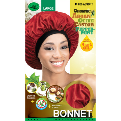 (Large) Organic Bonnet - 12 pcs set
