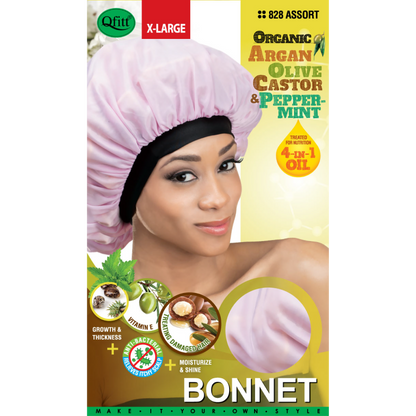 (X-Large) Organic Bonnet - 12 pcs set
