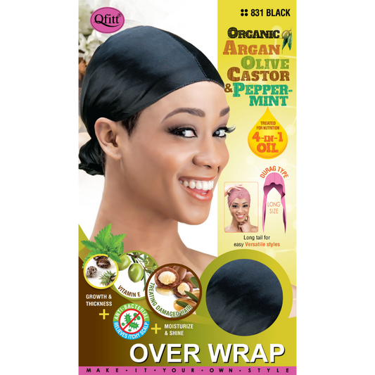 ORGANIC OVER WRAP [BLACK]