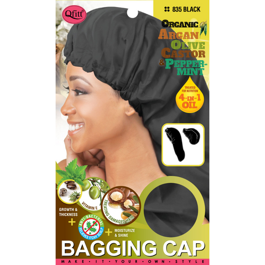 ORGANIC BAGGING CAP [BLACK]