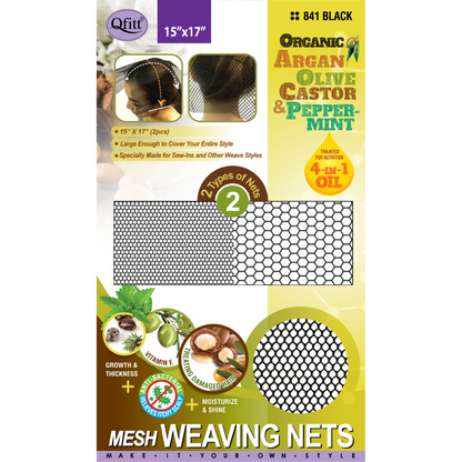 Organic Mesh Weaving Nets - 2 pcs